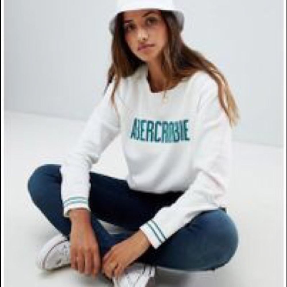 Abercrombie and Fitch Cropped Sweatshirt